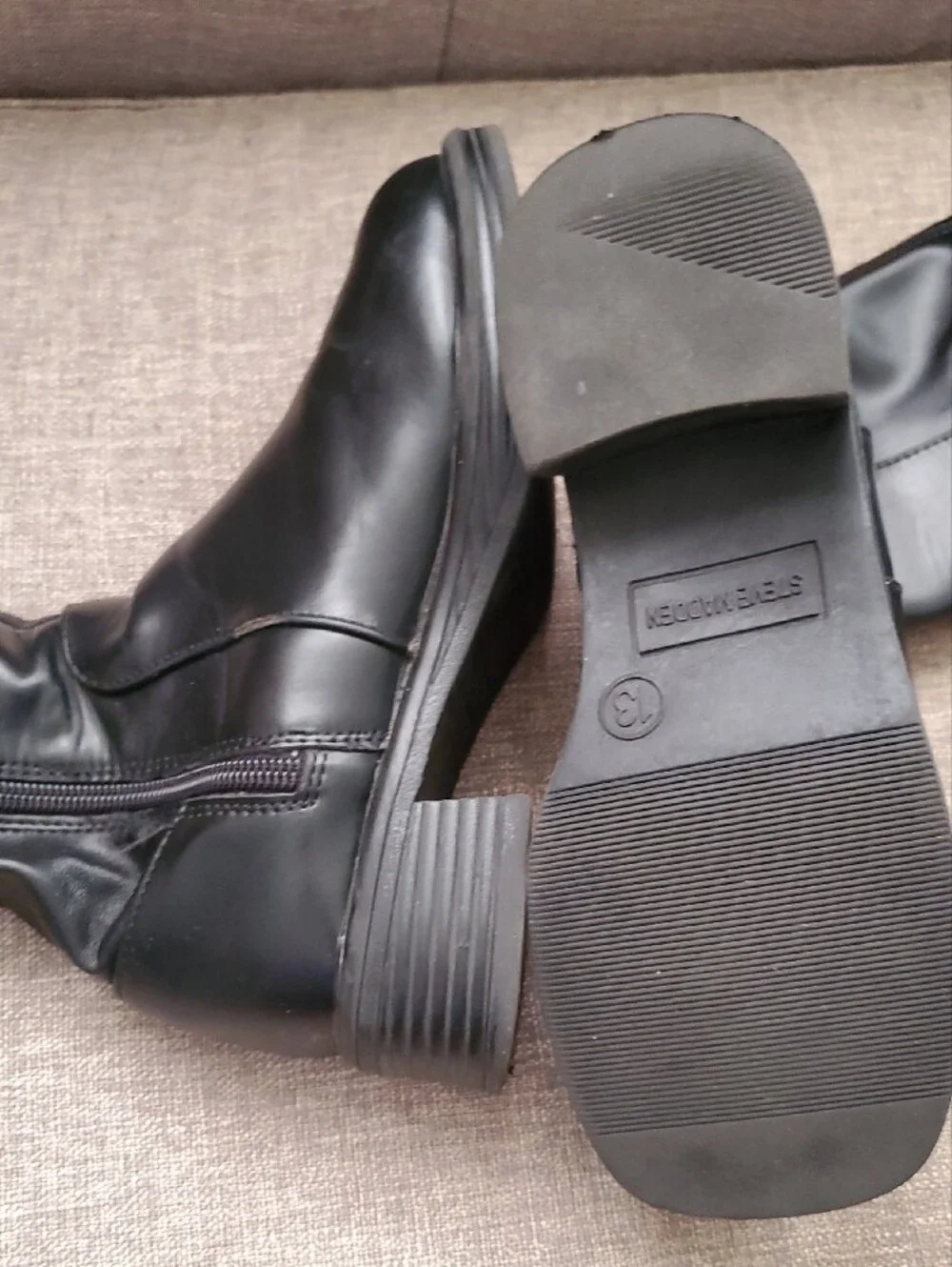 Steve Madden tall black